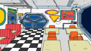 Astro Diner environment